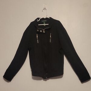 Ralph Lauren Black Bomber Jacket